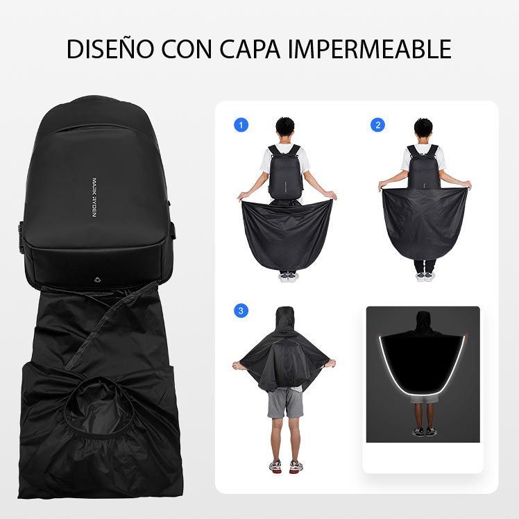MOCHILA MARK RYDEN KRATTOS NEGRO-2