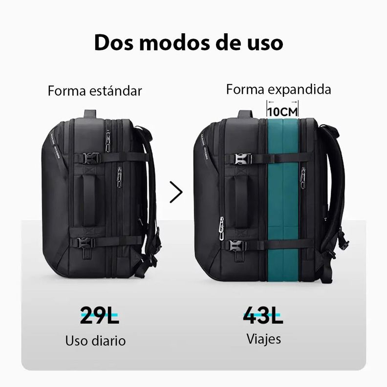 MOCHILA MARK RYDEN EXPEDITION NEGRO-2