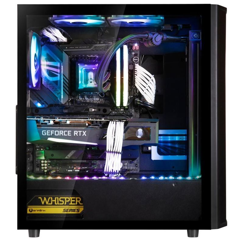 Gabinete BitFenix/ ​​Saber ATX / 3 Ventiladores/ Negro-1