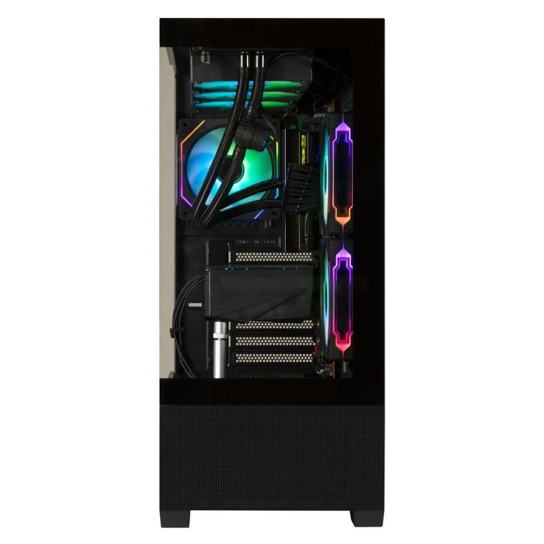 Gabinete BitFenix/ ​​Ceto Cubi ATX/ 3 Ventiladores/ Negro-2