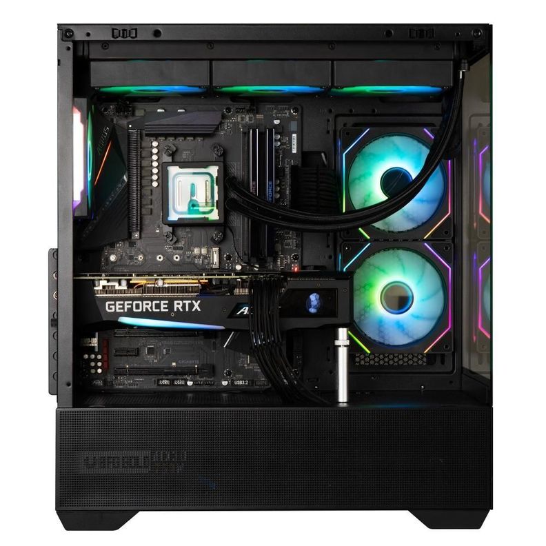 Gabinete BitFenix/ ​​Ceto Cubi ATX/ 3 Ventiladores/ Negro-4
