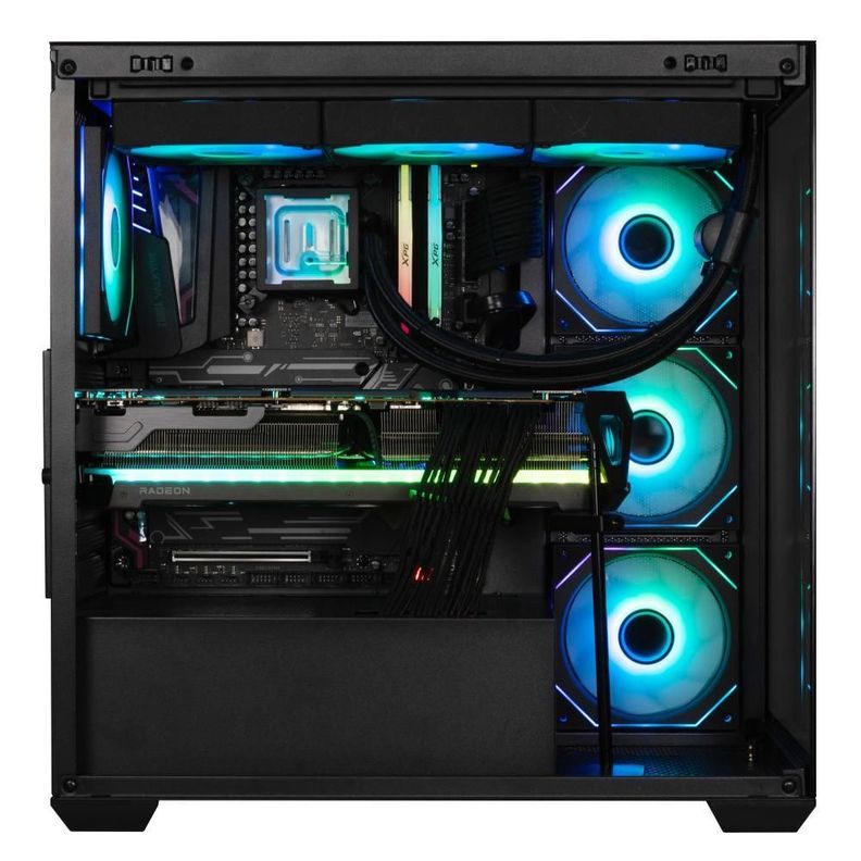 Gabinete BitFenix/ ​​Ceto ATX/ 4 Ventiladores/ Negro-2
