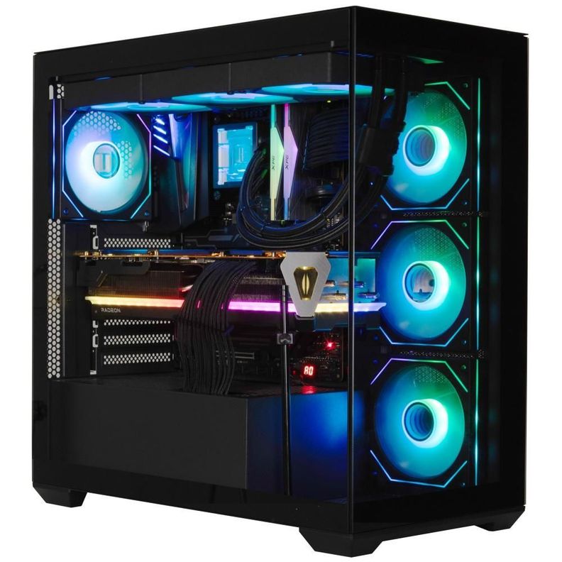 Gabinete BitFenix/ ​​Ceto ATX/ 4 Ventiladores/ Negro-5
