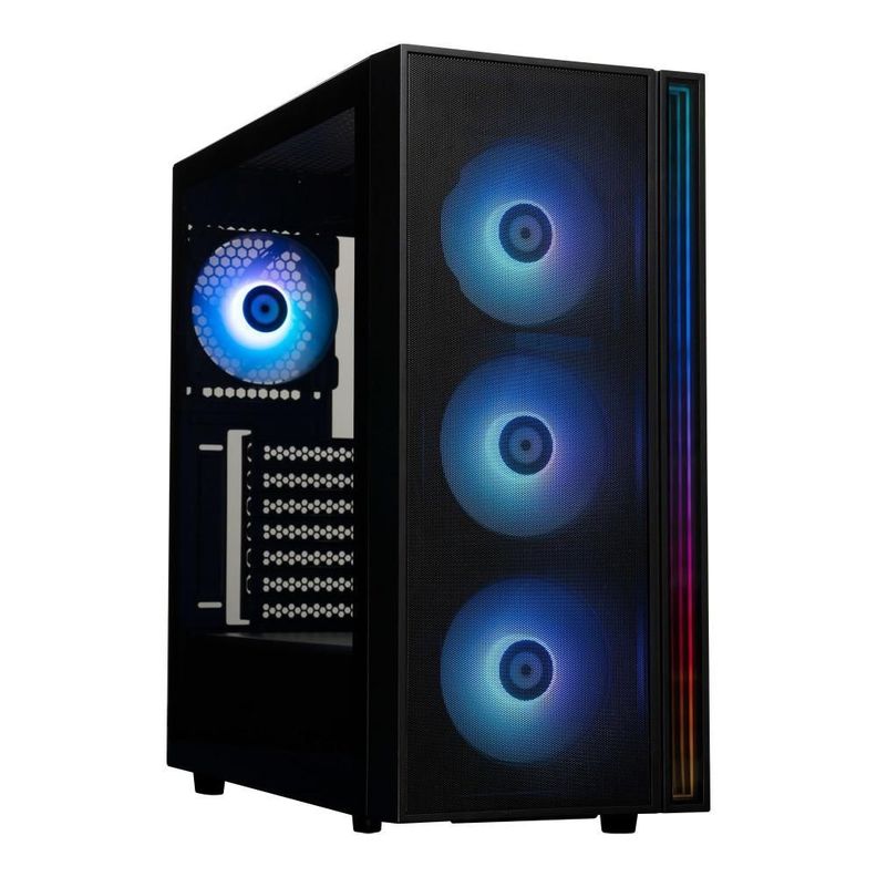 Gabinete BitFenix/ ​​Fan + Fuente de Poder 750w / 4 Ventiladores/ Negro-0