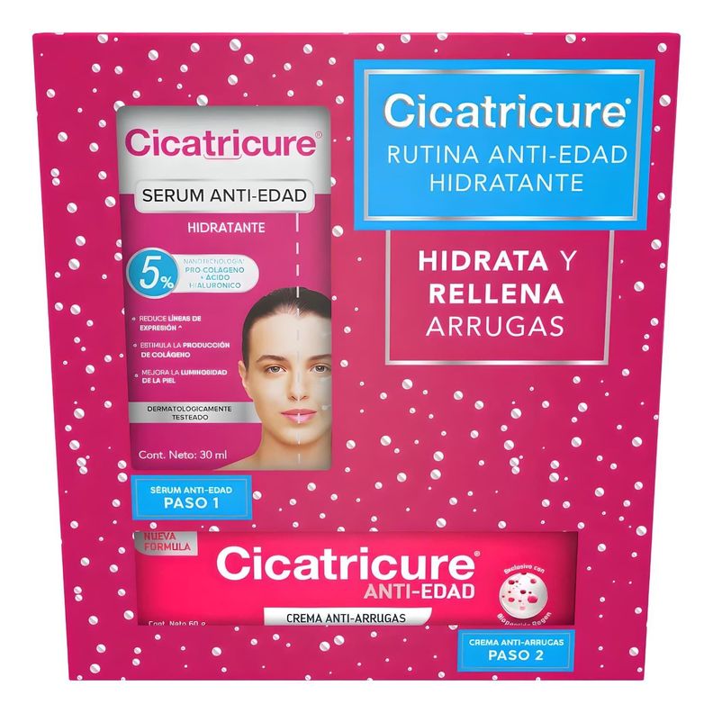 Set Cicatricure rutina antiedad hidratante-0