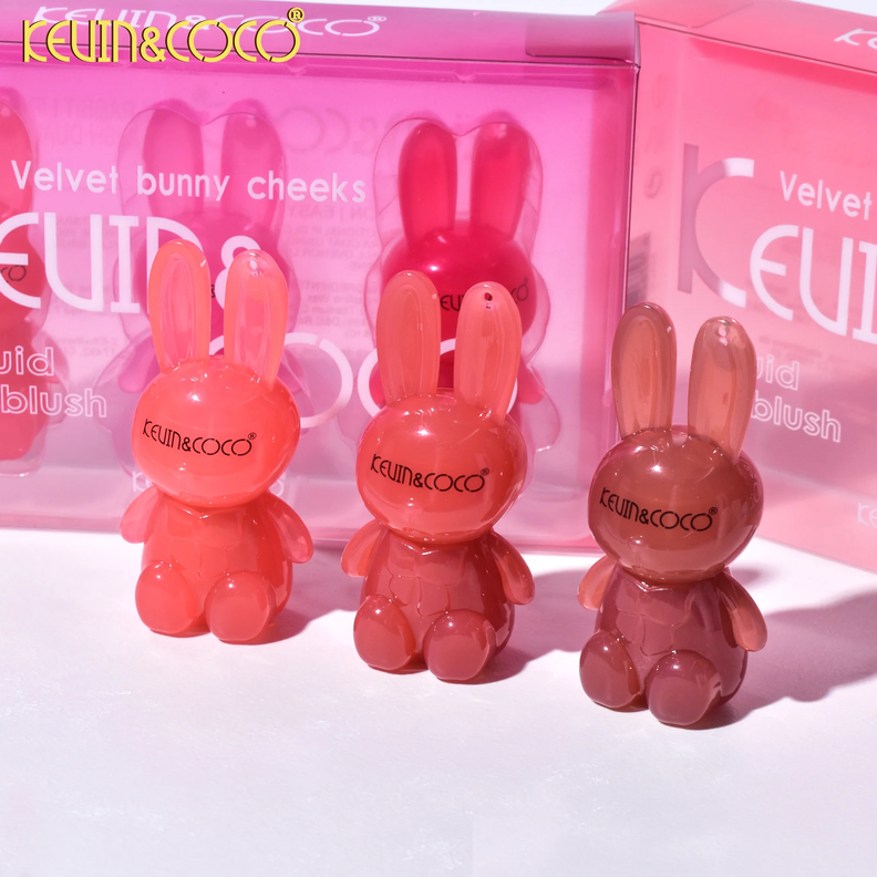 KEVINYCOCOS VELVET BUNNY RUBOR LIQUIDO BRILLO LABIAL 2 EN 1-1