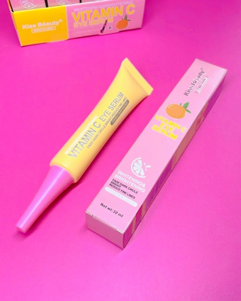 SERUM CONTORNO DE OJOS CON VITAMINA C KISS BEAUTY-1