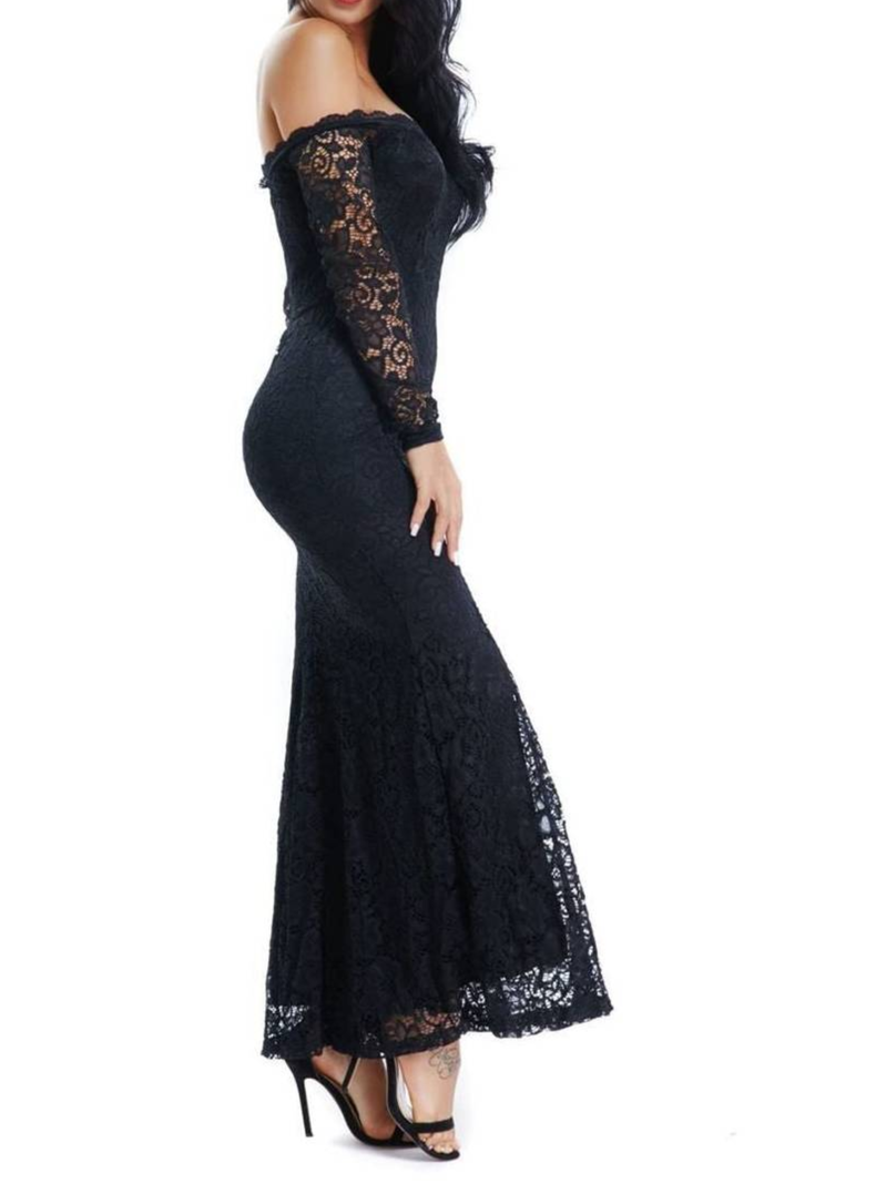 Vestido de encaje S y M-1