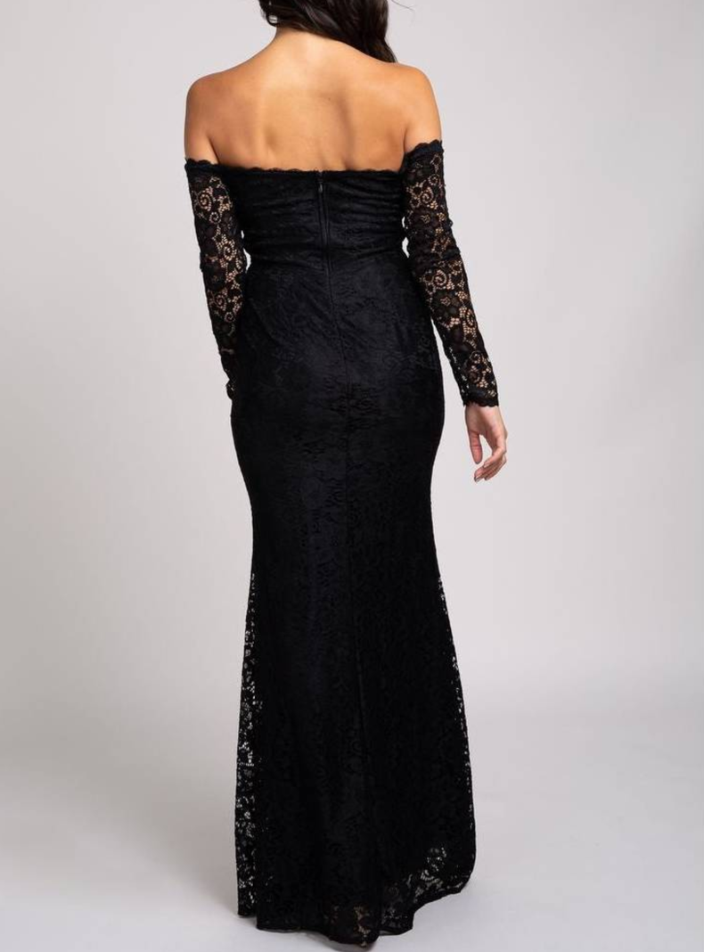 Vestido de encaje S y M-2