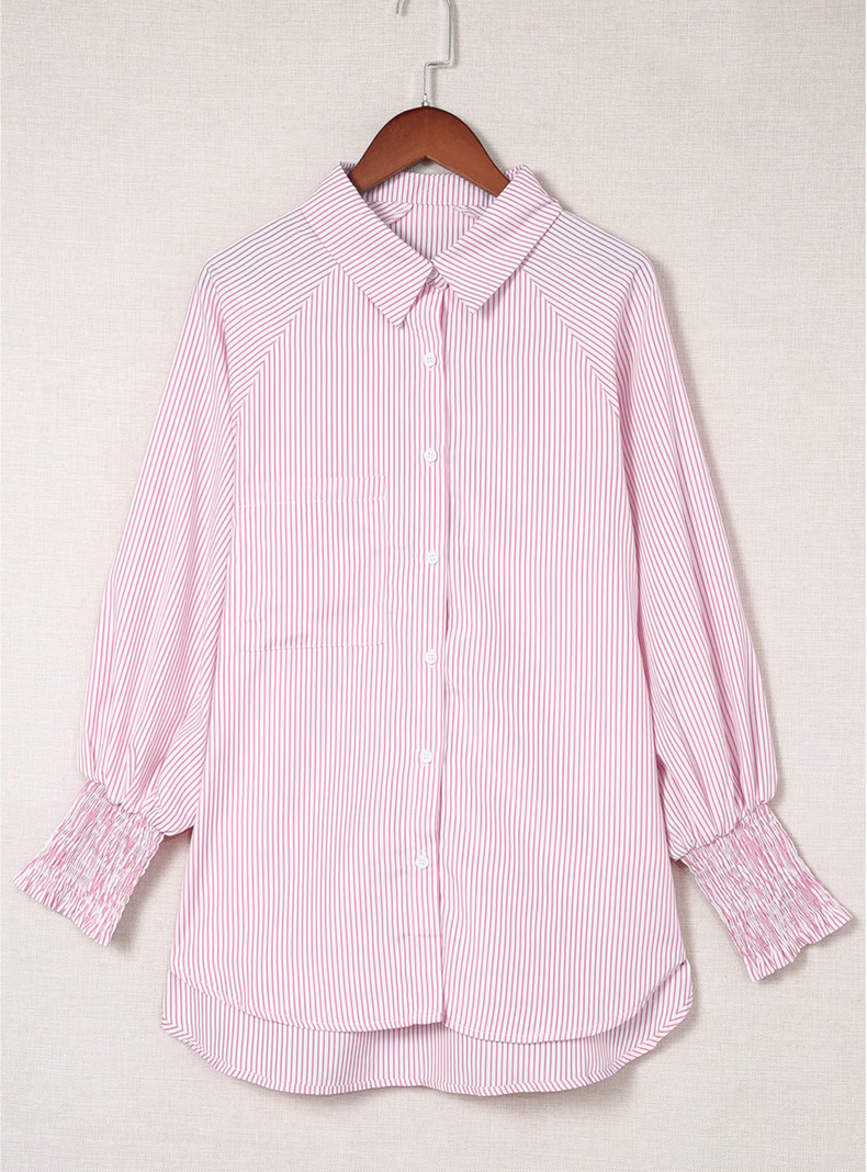 Camisa oversize con bolsillos-2