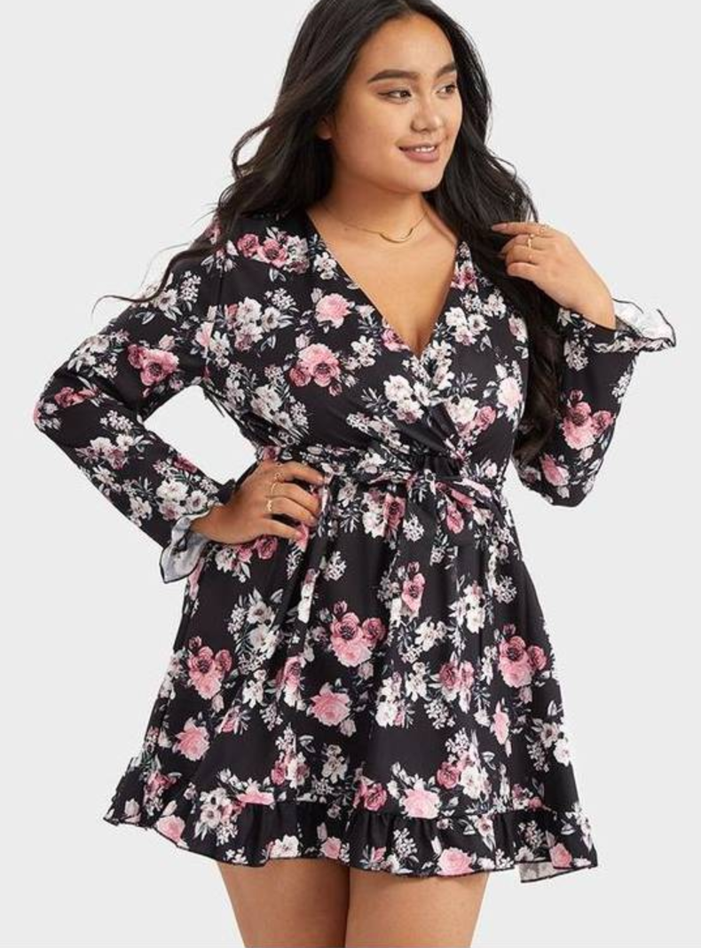 Vestido estampado S-M-LXL-0