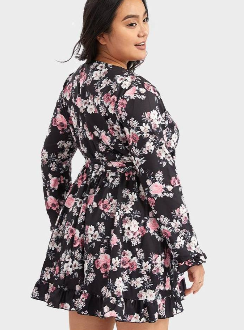 Vestido estampado S-M-LXL-1