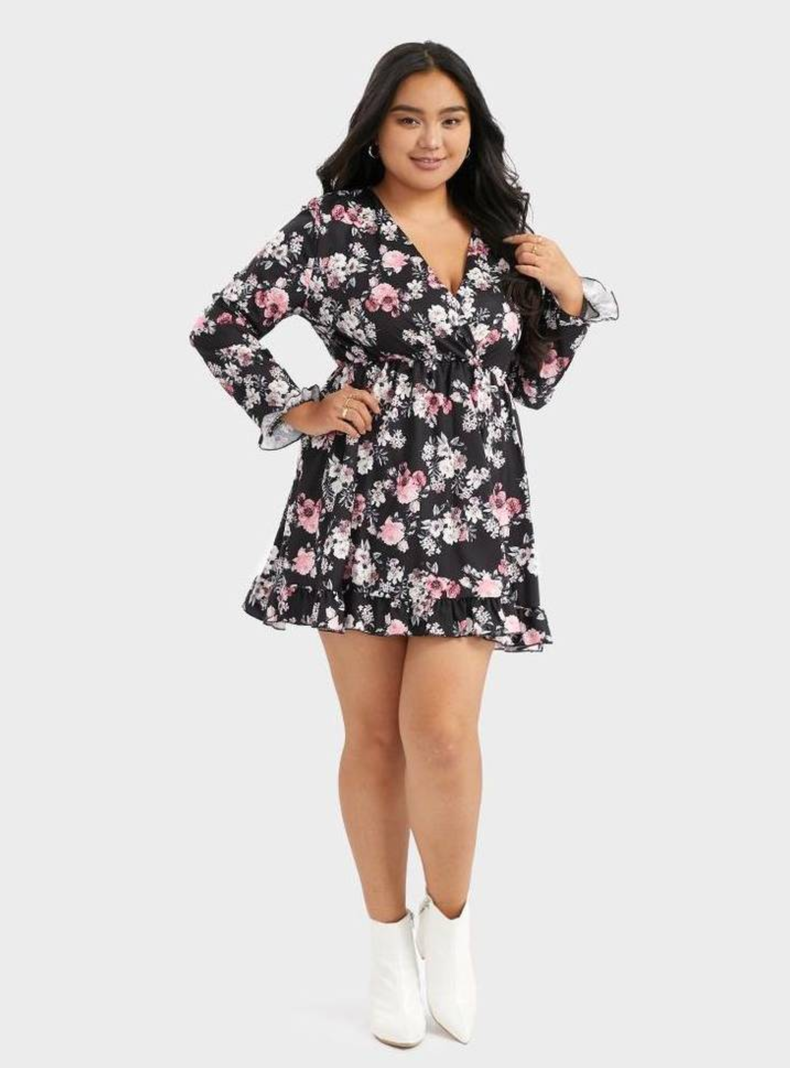 Vestido estampado S-M-LXL-2