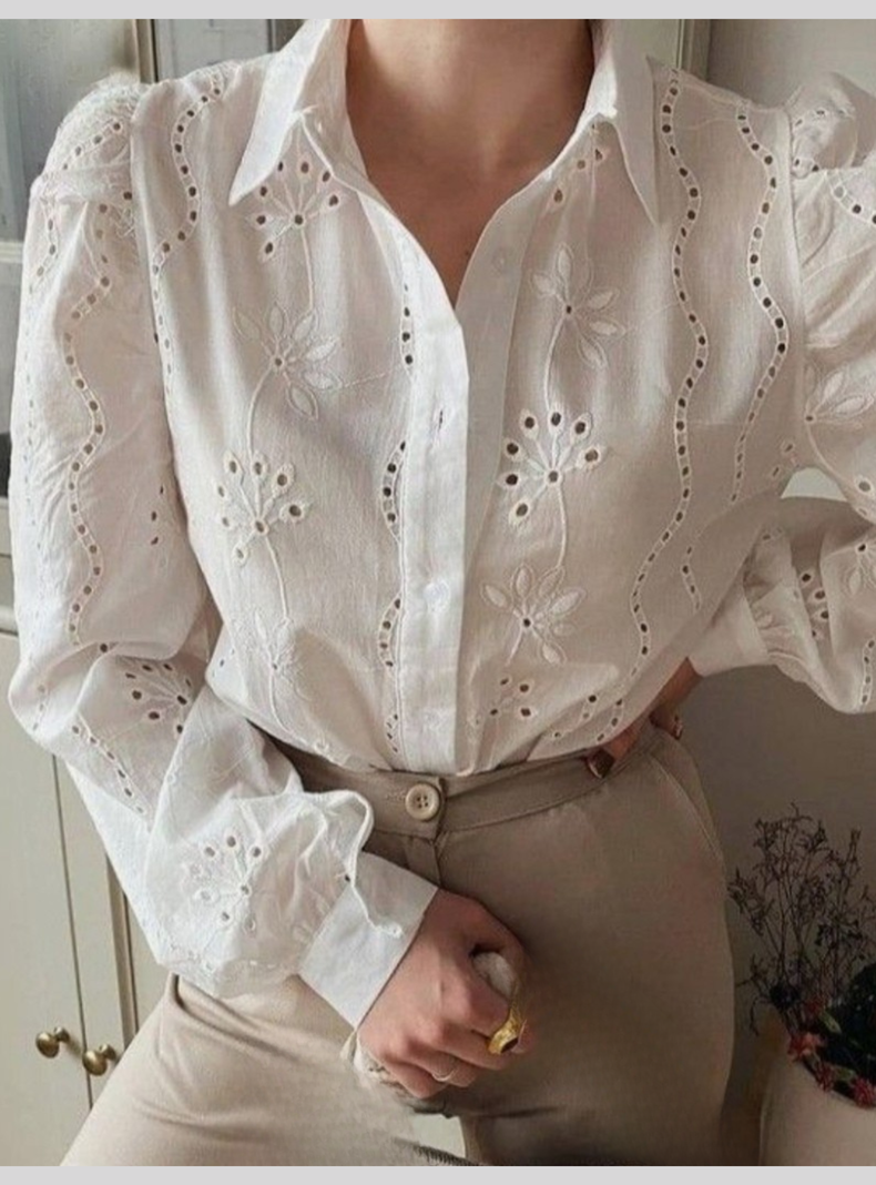 Blusa de algodón S a XXL-0