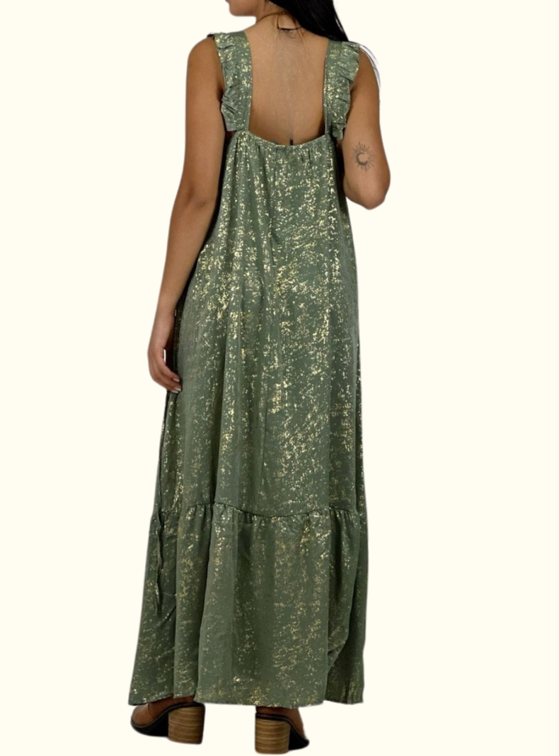 Vestido de viscosa-1