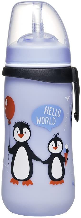 Botella con bombilla 330 ml anticólicos Pingüino NIP-0