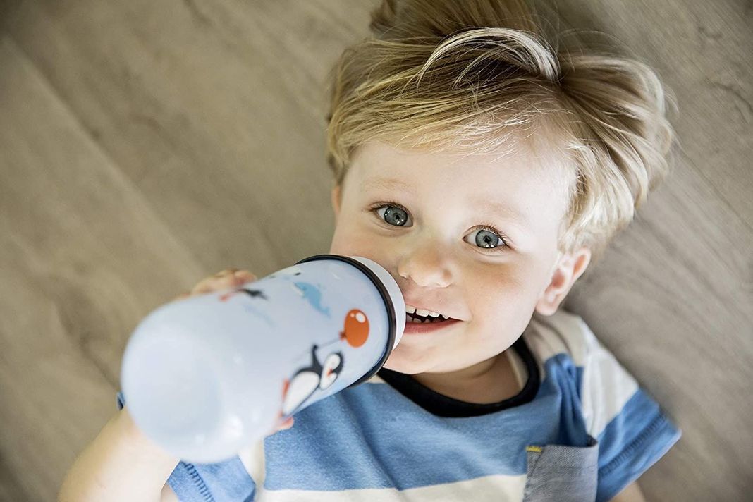 Botella con bombilla 330 ml anticólicos Pingüino NIP-5