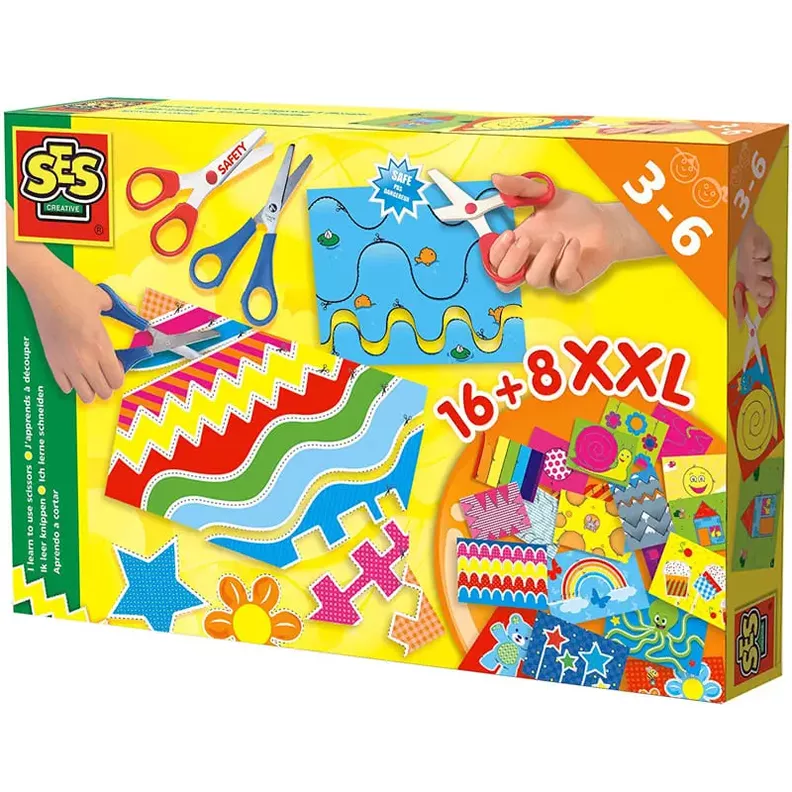 KIT XXL PARA APRENDER A USAR TIJERAS, SES-0