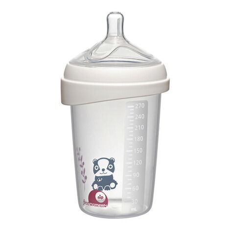 Mamadera Moments Cuello Ancho Panda 270 ml NIP-2