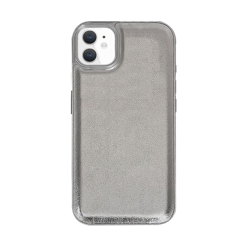 Carcasa Cuero Iphone 11 - Plata-0