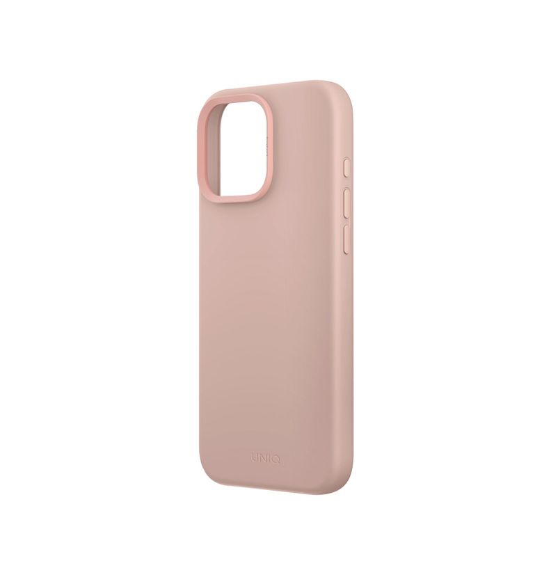 Carcasa Uniq Lino Hue Silicona Magsafe Iphone 16 Pro Max - Rosa-2