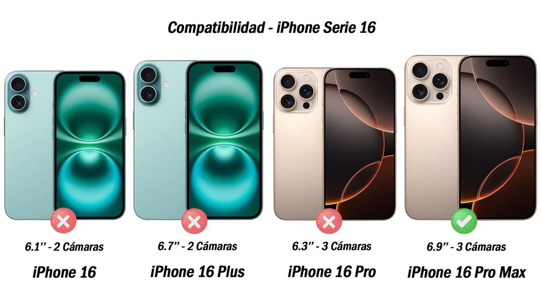 Carcasa Voorca Antigolpe Iphone 16 Pro Max-6