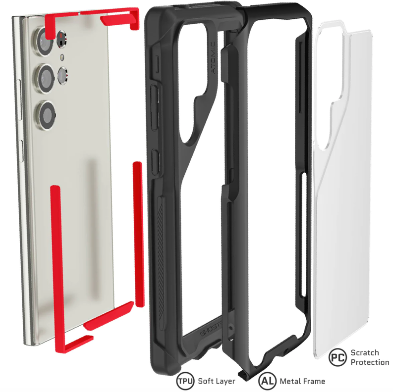 CARCASA GHOSTEK ATOMIC SLIM DE ALUMINIO SAMSUNG S23 ULTRA-3
