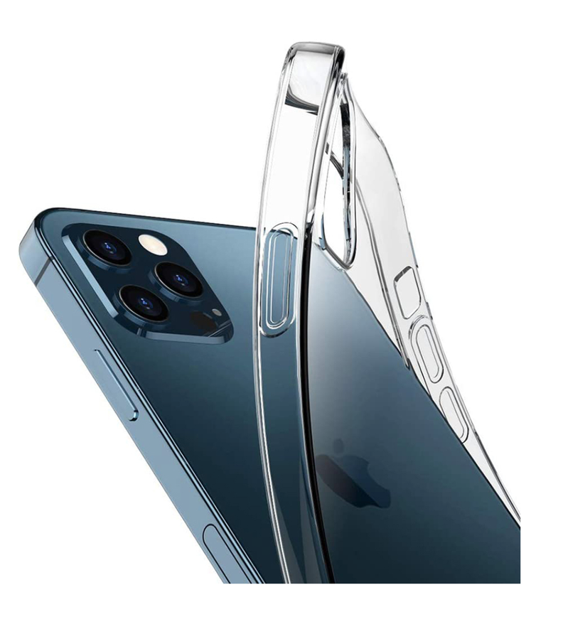 CARCASA GEL TRANSPARENTE ULTRADELGADA IPHONE 12 PRO MAX-1