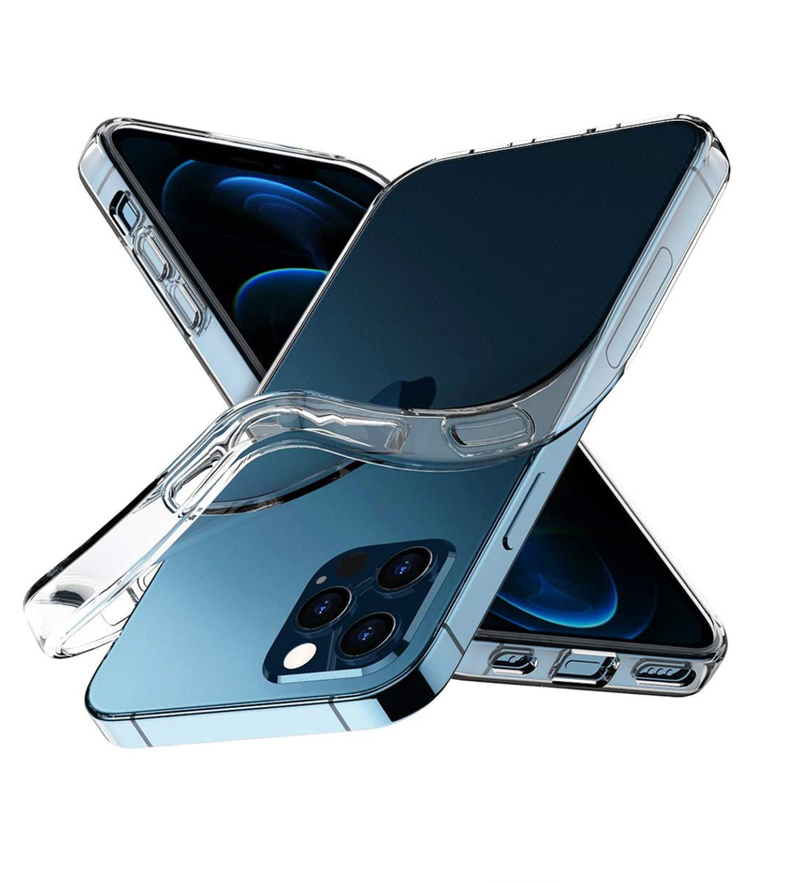 CARCASA GEL TRANSPARENTE ULTRADELGADA IPHONE 12 PRO MAX-2