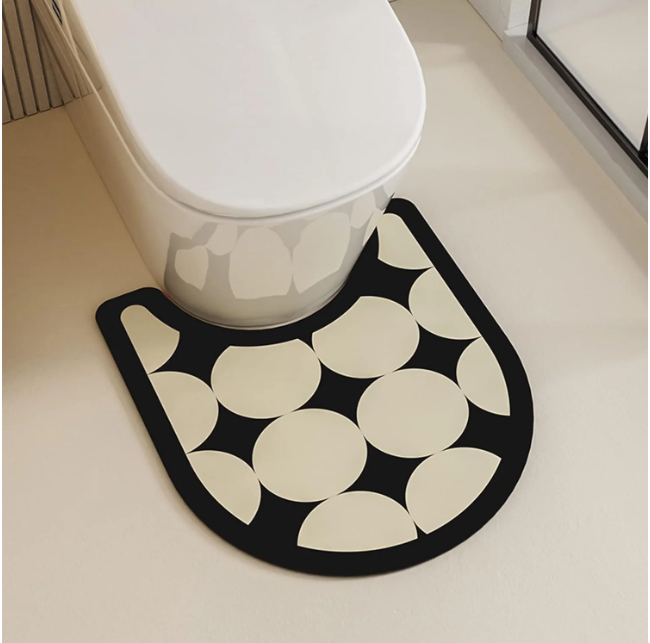 JUEGO DE ALFOMBRAS BAÑO SET DE 3 PIEZAS - ANTIDESLIZANTE-2