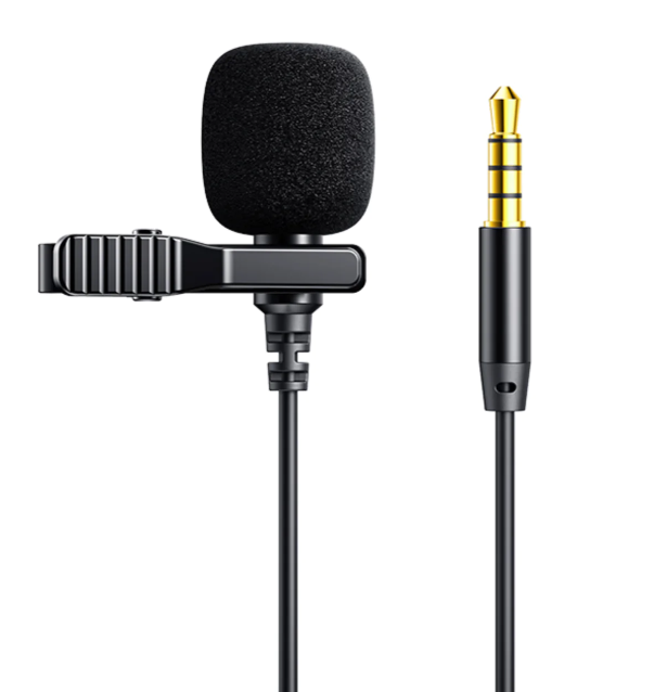 MICRÓFONO LAVALIER DE SOLAPA 3.5MM-0