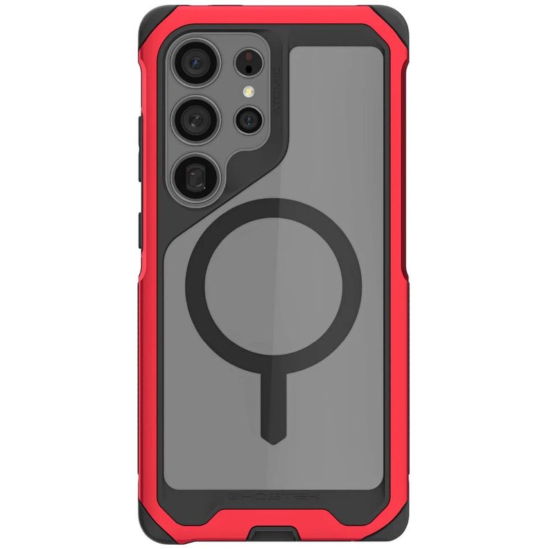 Carcasa Ghostek Atomic Slim Magsafe Samsung S25 Ultra Roja-1