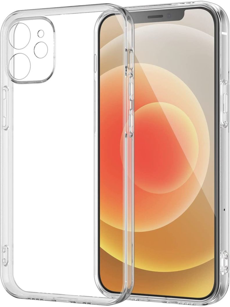 CARCASA GEL TRANSPARENTE ULTRADELGADA IPHONE 12-2