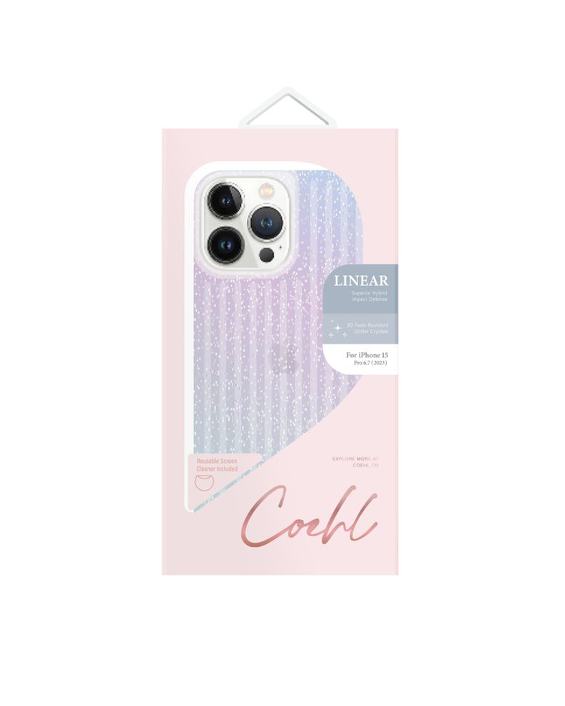 CARCASA COEHL LINEAR IPHONE 15 PRO MAX STARDUST-1