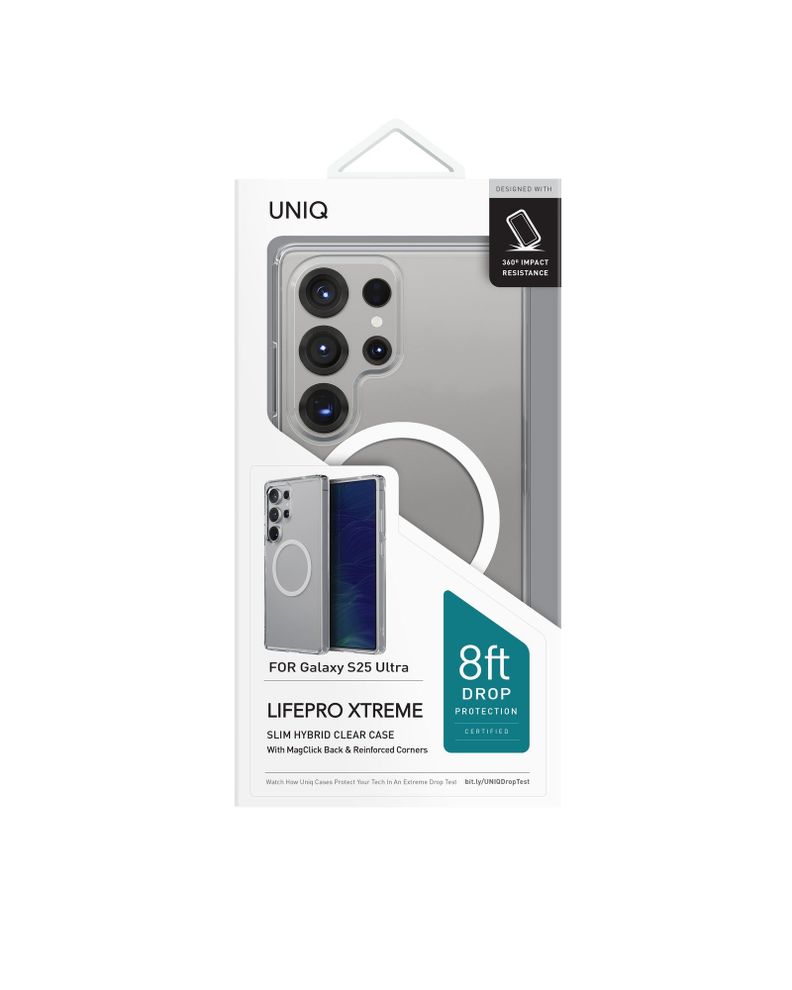 Carcasa Uniq Lifepro Xtreme Magsafe Samsung S25 Ultra - Transparente-3