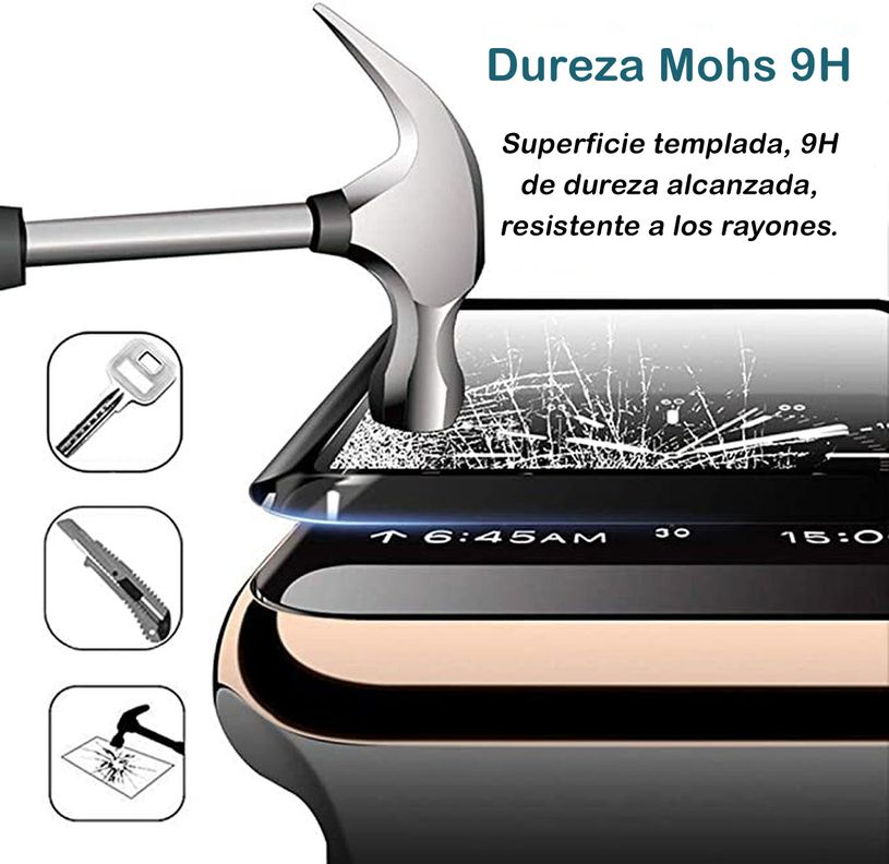 Lamina Vidrio Templado Apple Watch 45 MM-1