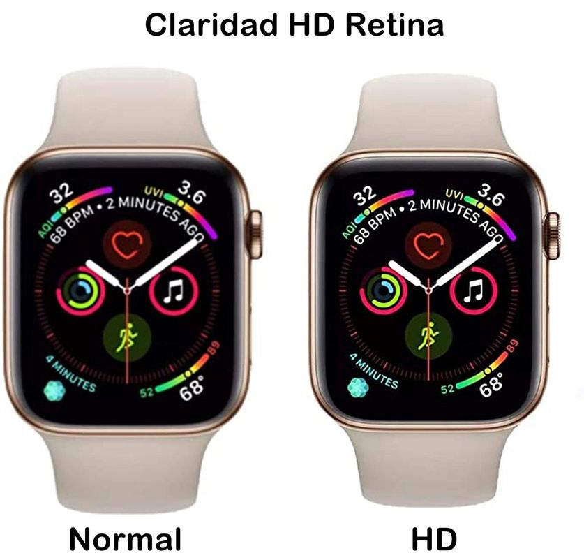 Lamina Vidrio Templado Apple Watch 45 MM-4