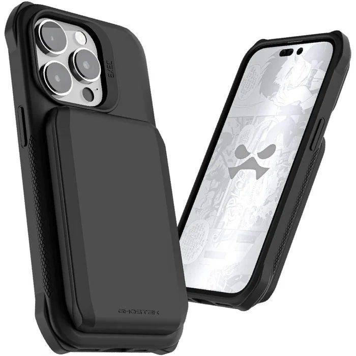 Carcasa Ghostek Exec Magsafe Iphone 14 Pro Negra-0