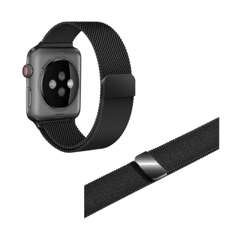 Correa Acero Inoxidable Magnetica Apple Watch 38 / 40 / 41 / 42 mm - Serie 10 MM -1