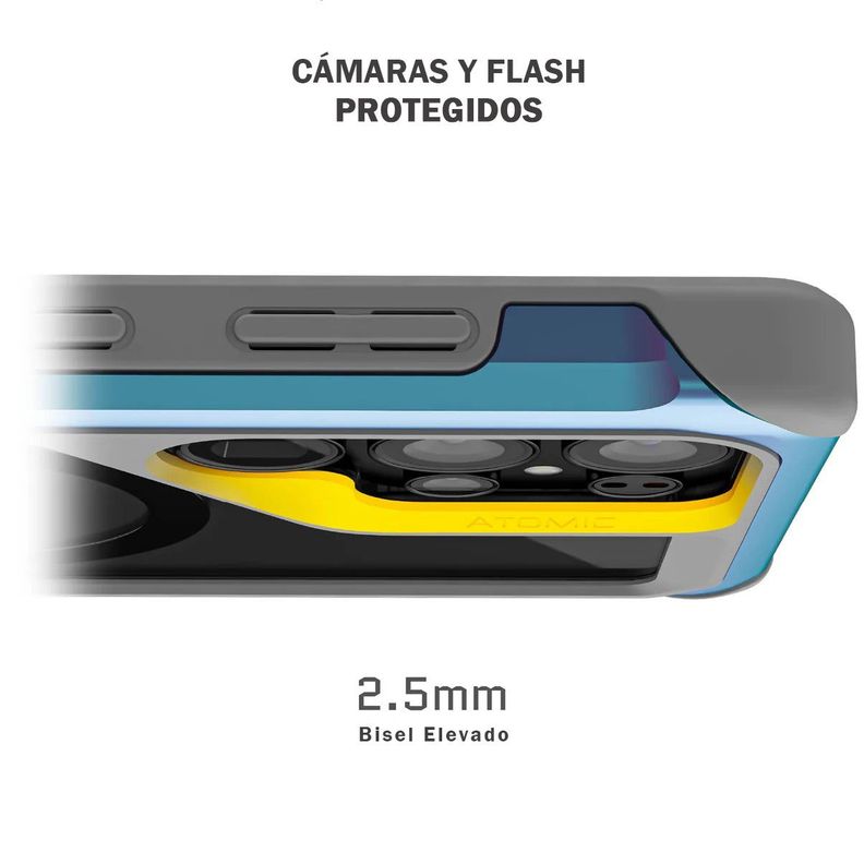 Carcasa Ghostek Atomic Slim Magsafe Samsung S25 Ultra Prismatic-2