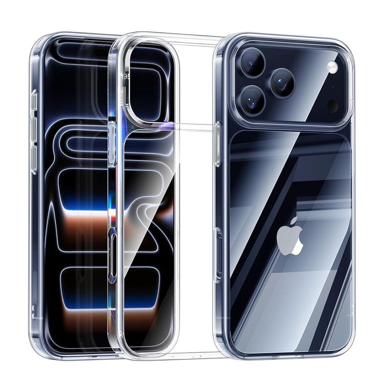 Carcasa Cellbox Rigida Delgada Iphone 17 Pro Transparente