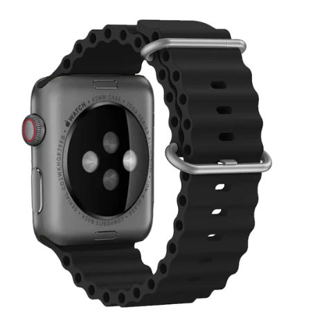 CORREA DE SILICONA OCEANO APPLE WATCH COMPATIBLE CON 38 / 40 / 41 MM-1