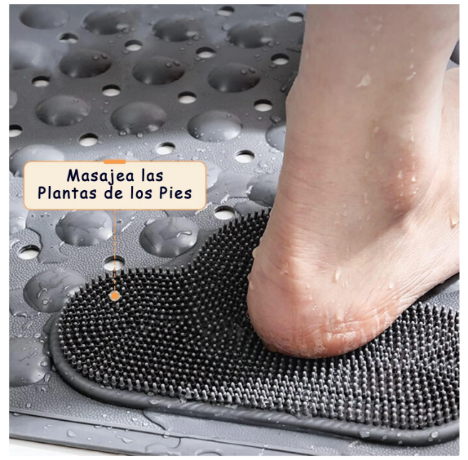 ALFOMBRA / PISO BAÑO DUCHA ANTIDESLIZANTE + MASAJES PIES-1