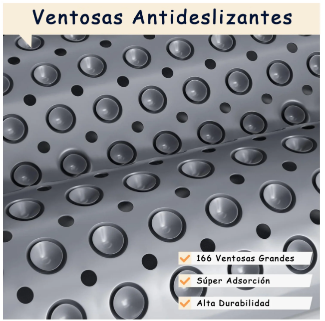 ALFOMBRA / PISO BAÑO DUCHA ANTIDESLIZANTE + MASAJES PIES-3