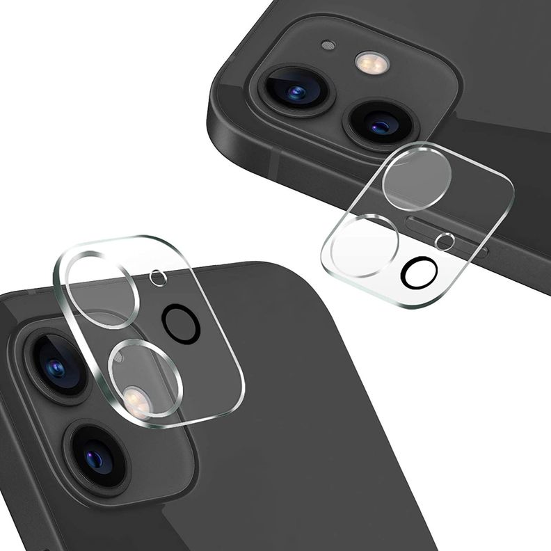 Protector Vidrio Transparente Camara Iphone 12 Mini-0