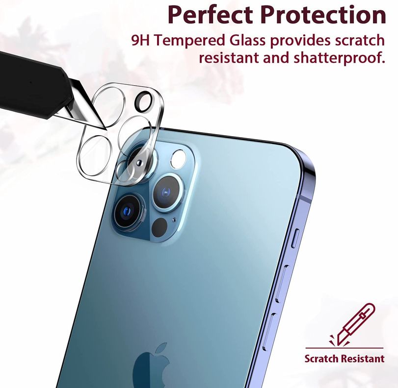Protector Vidrio Transparente Camara Iphone 14 Pro / 14 Pro Max-2