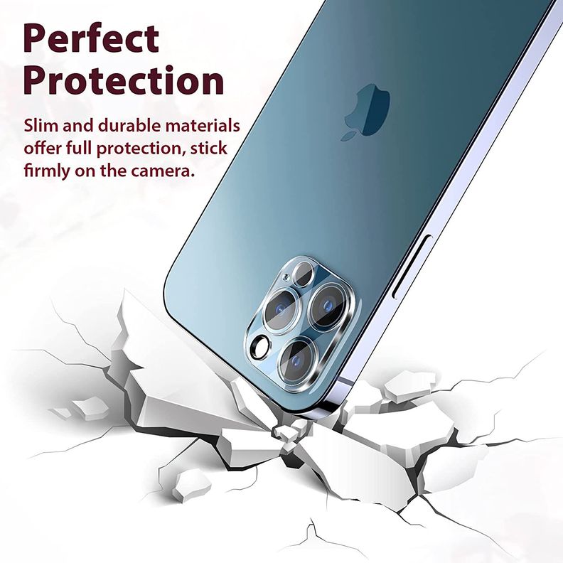 Protector Vidrio Transparente Camara Iphone 14 Pro / 14 Pro Max-4
