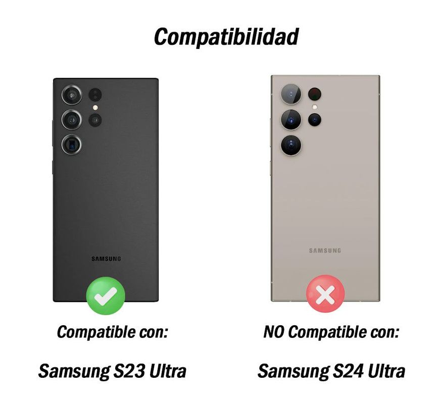 Carcasa Voorca Rígida Delgada Samsung S23 Ultra-4