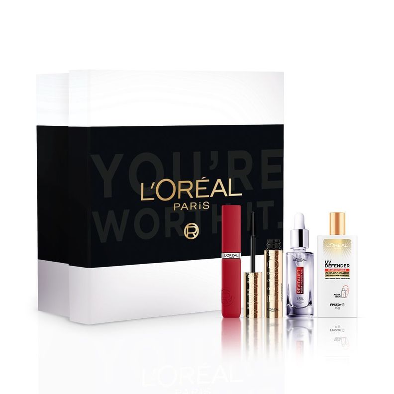 L'Oréal Paris Holiday Gift Box 4 Productos-0