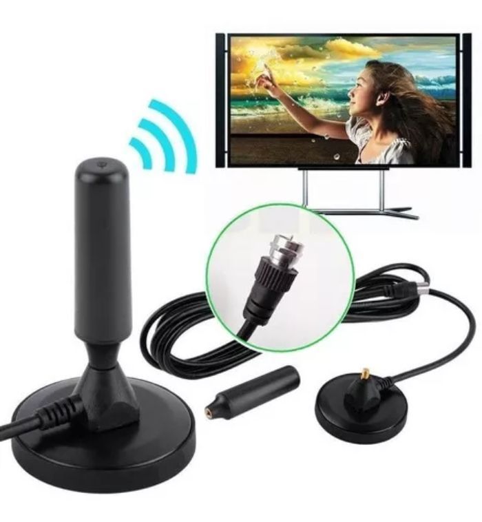 Antena Tv Digital Abierta Hd Tvd Interior 360 Coaxial-1